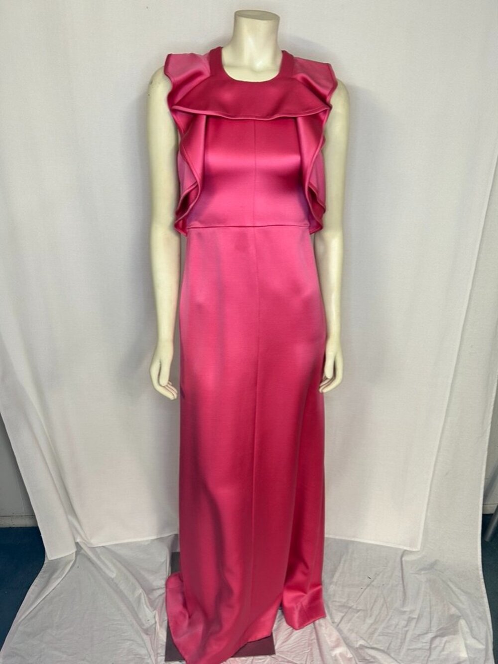 NWT Chloe Popping Pink evening gown, size 34 FR